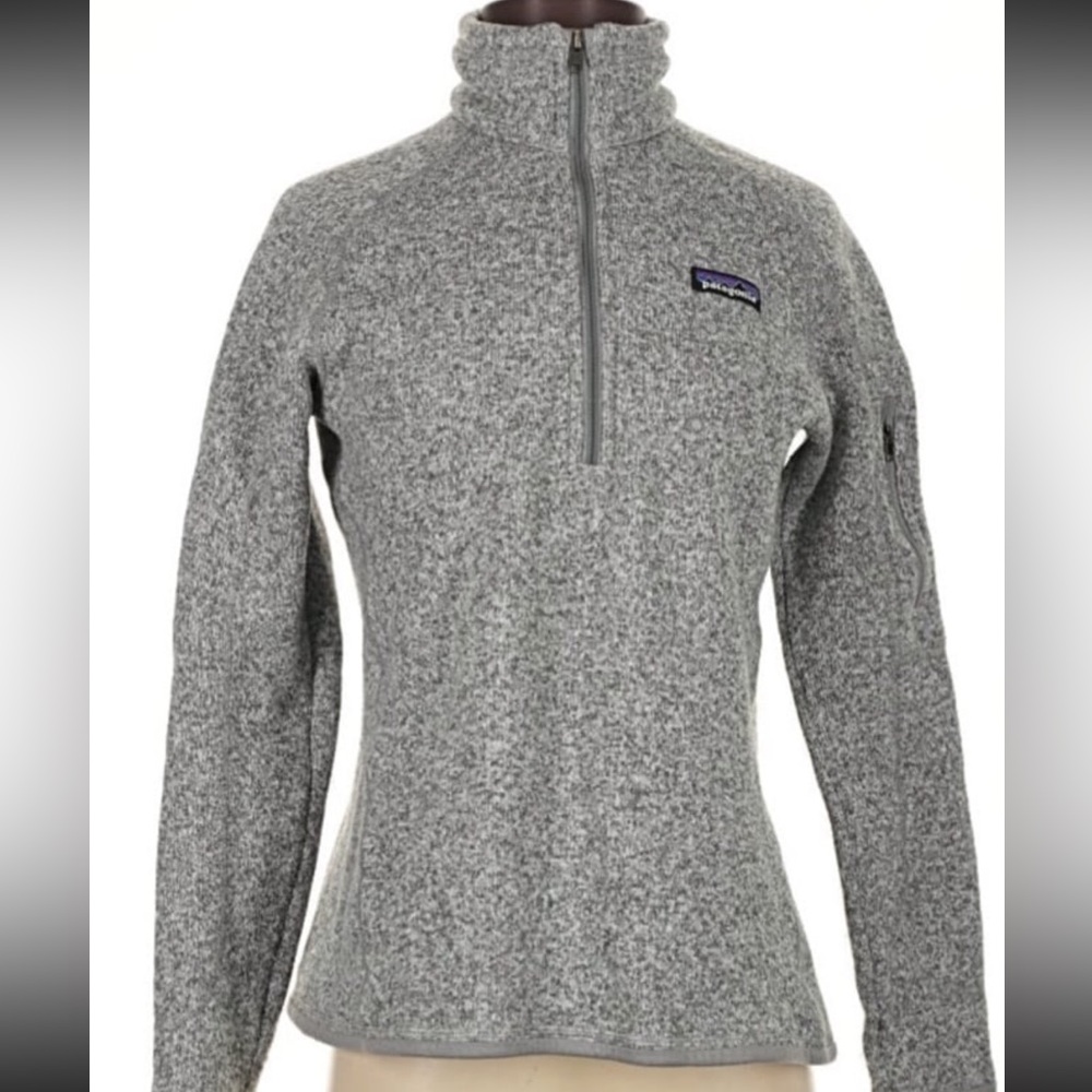 Patagonia Gray Women's Half-Zip Fleece Pullover